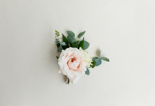 Rosé Reverie Boutonniere