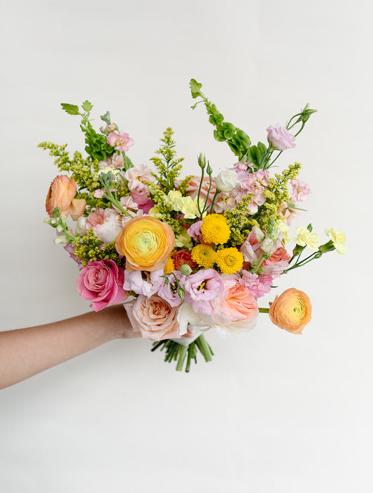 Golden Glow Bridal Bouquet