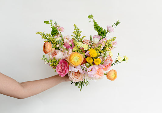 Golden Glow Bridal Bouquet