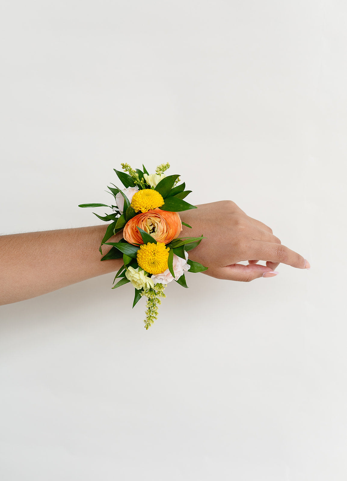 Golden Glow Corsage