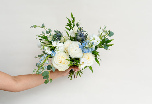 Celeste Soirée Bridesmaid Bouquets