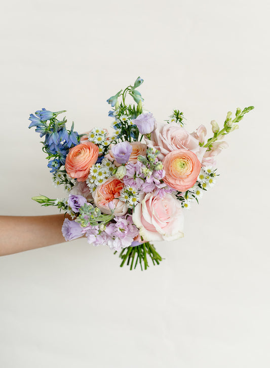 Candy Cloud Dreams Bridesmaid Bouquets